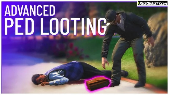 FiveM Ped Loot Script, Custom Drops from Any Killed NPC