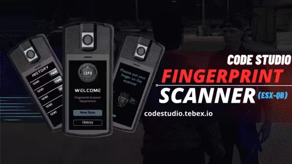 Free Fingerprint Scanner for FiveM by Code Studio