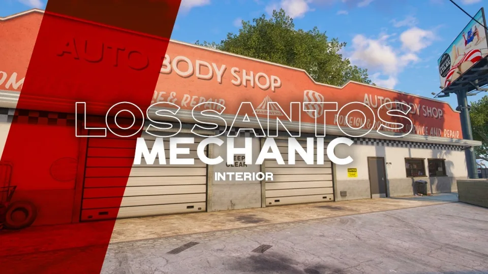 Los Santos Mechanic MLO for FiveM Servers