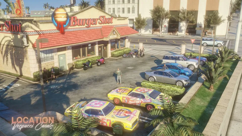Burgershot MLO for FiveM, Five Los Santos Locations