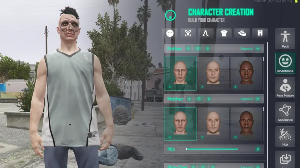Illenium Appearance NoPixel Reskin for QBCore and ESX
