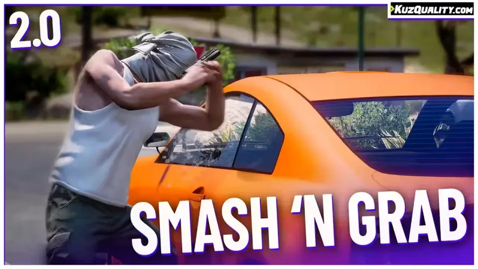 Smash N Grab 2.0 FiveM NPC Vehicle Looting Script