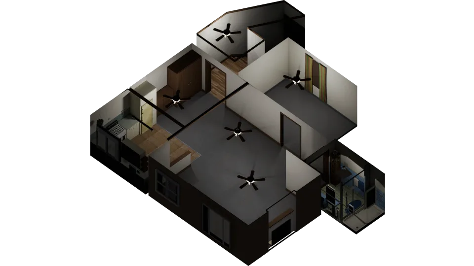 20 FiveM Housing Shells in the K4MB1 Starter Pack