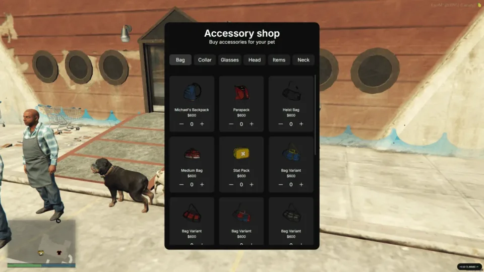 FiveM Pet Script With Levels, Skills and Breeding