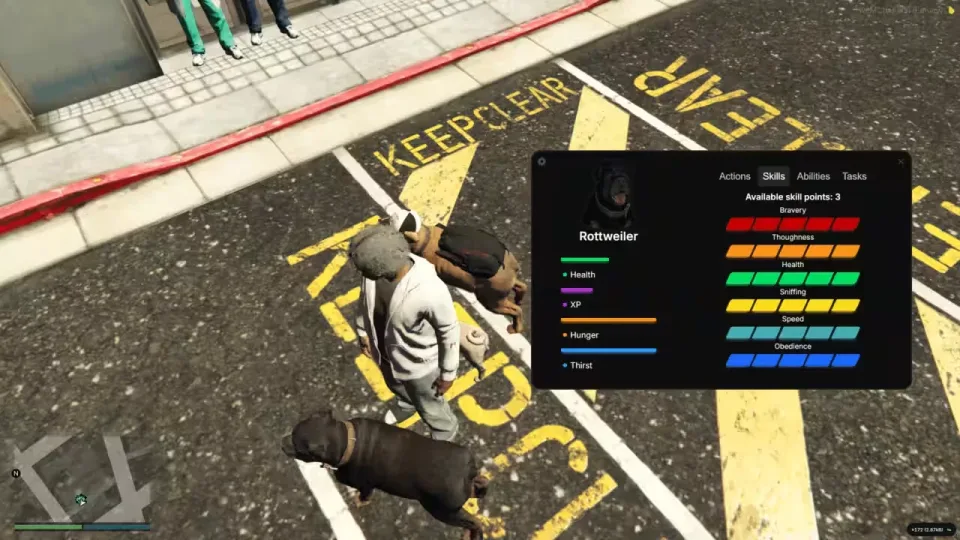 FiveM Pet Script With Levels, Skills and Breeding