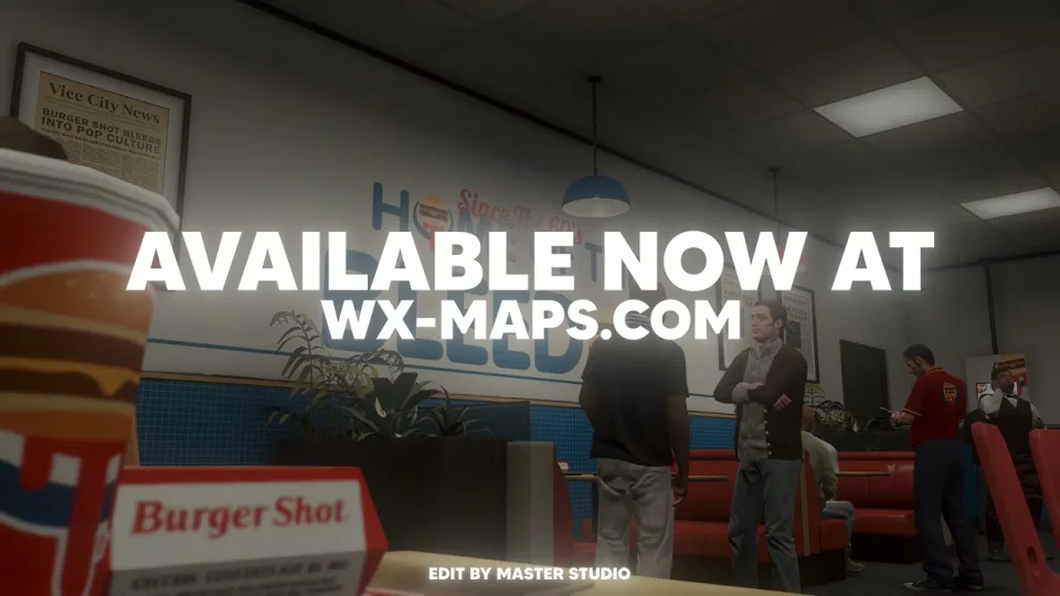 Burgershot MLO for FiveM, Five Los Santos Locations