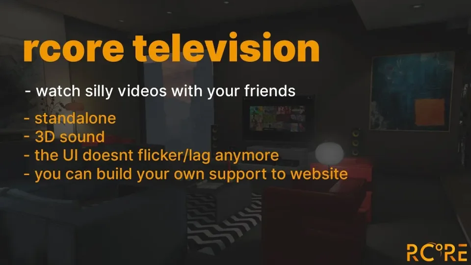 RCore Television: FiveM TV Streaming Script