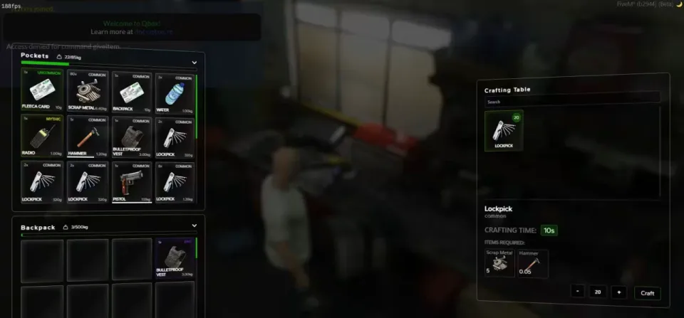 Prodigy 2.0 Inventory: ox_inventory Rework with Metadata