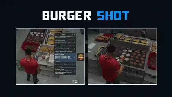 FiveM Burgershot Job Script with 40 Deliveries by DRC