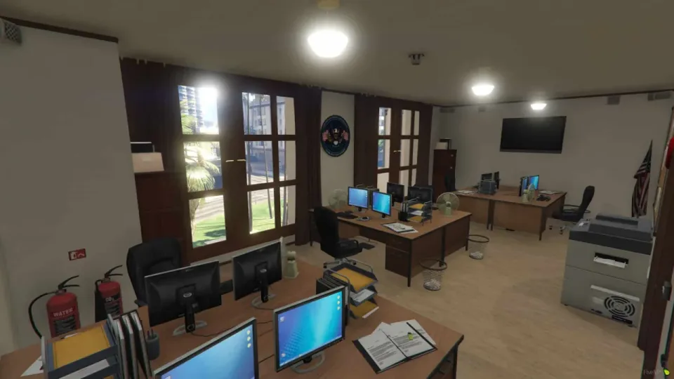 5 Floor Police Station MLO, Rockford Hills PD