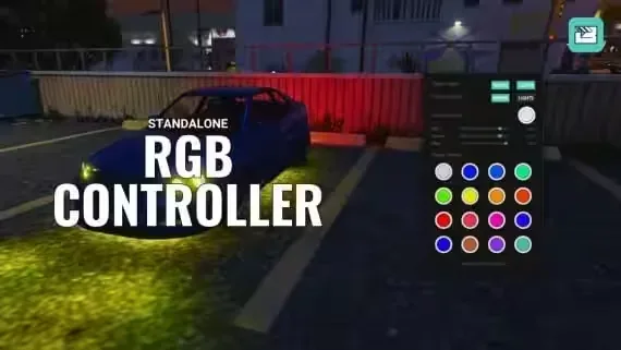 Free Vehicle Neon RGB Controller for FiveM