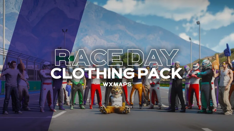 Raceday Clothing Pack for FiveM Racing Servers