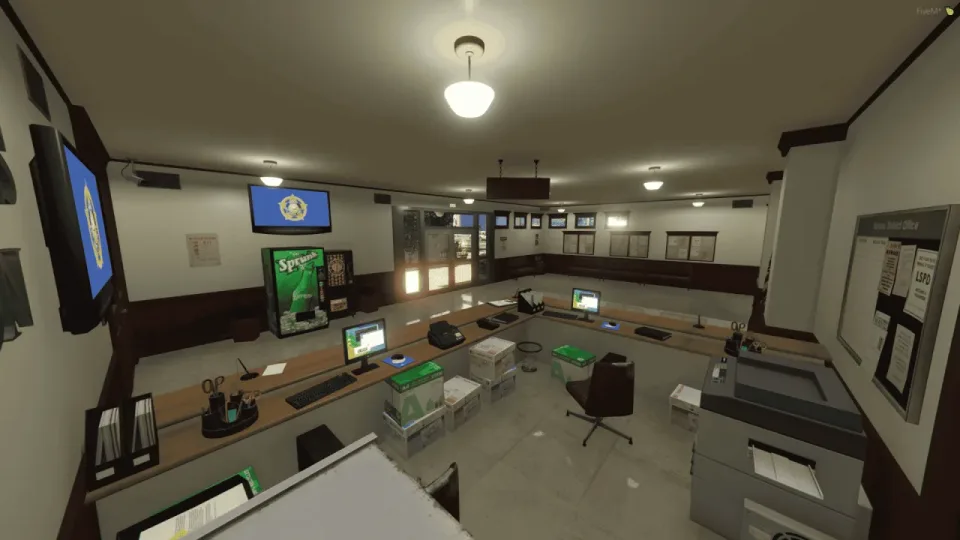 Dual-Theme Davis Sheriff Station MLO for FiveM