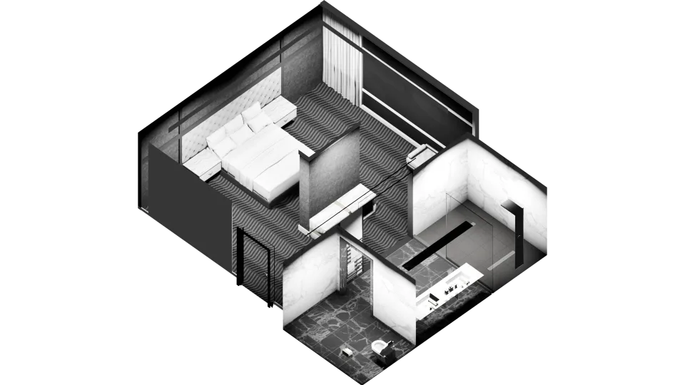 K4MB1 Furnished Housing Shells Pack (16 Shells)
