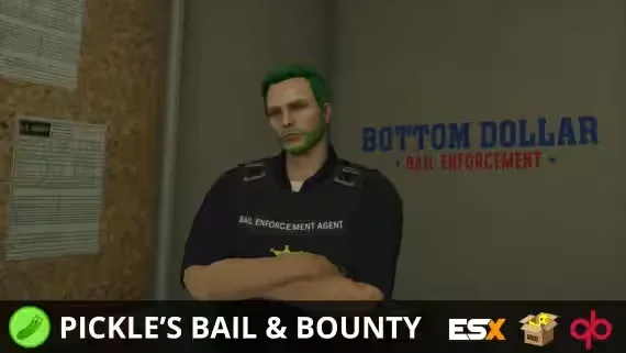 FiveM Bounty Hunter Job Script with Bail and Parole