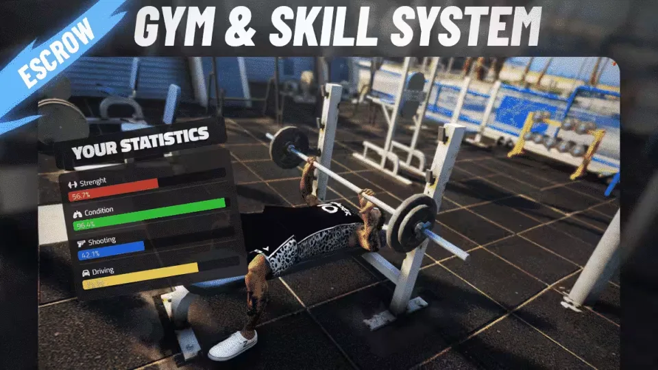 Free FiveM Gym Script with Skills & Stamina