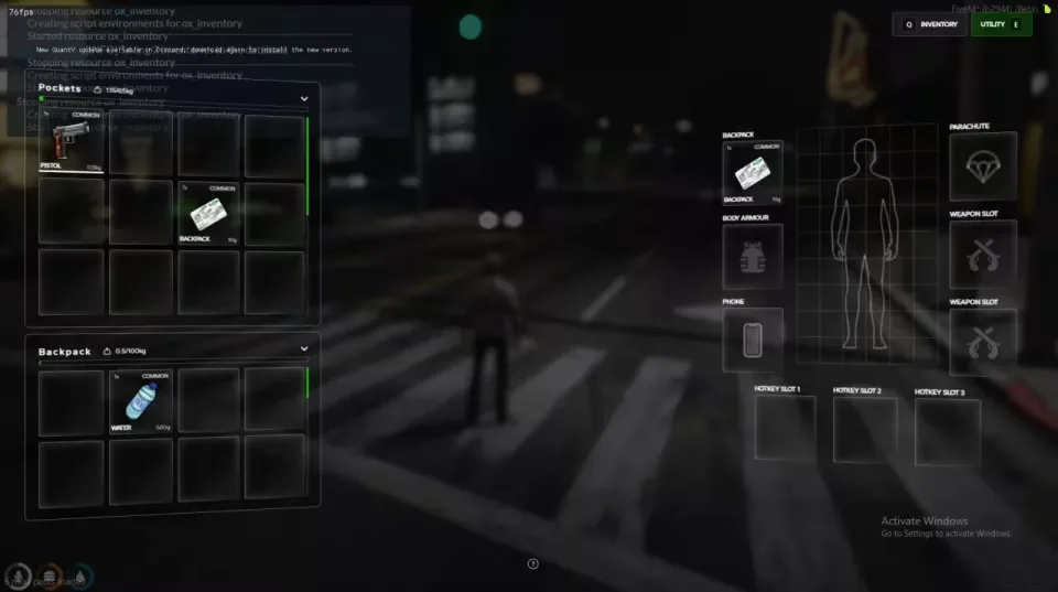 Prodigy 2.0 Inventory: ox_inventory Rework with Metadata