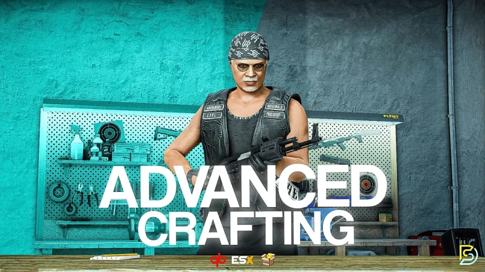 Free FiveM Crafting Script with Tech Trees & Blueprints