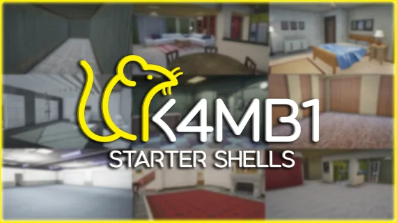 20 FiveM Housing Shells in the K4MB1 Starter Pack