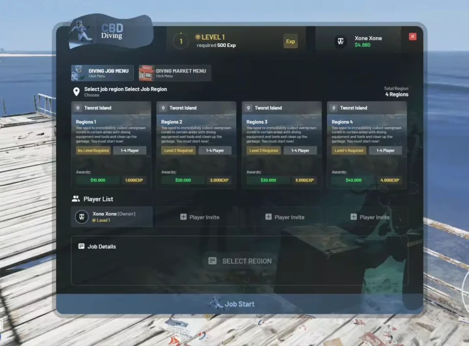 Qbox Server Base with Custom HUD and Jobs