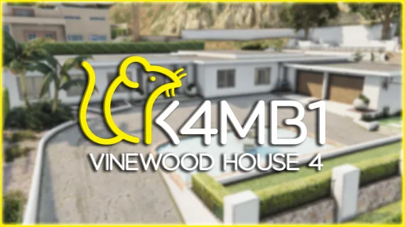 K4MB1 Vinewood House 4 MLO for FiveM