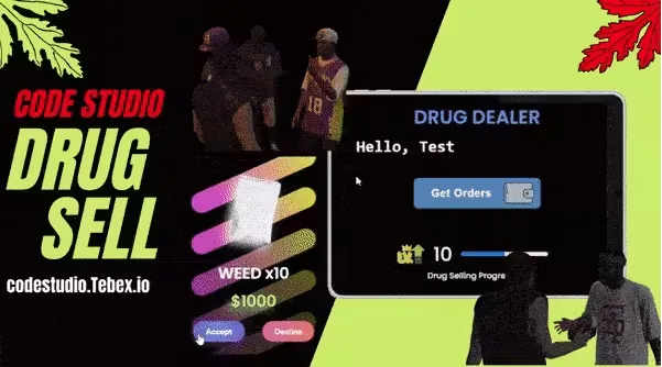 QBCore Drug Selling Script with Levels and Night Prices