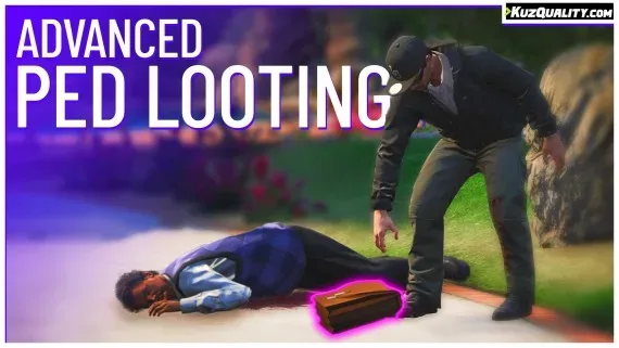 FiveM Ped Loot Script, Custom Drops from Any Killed NPC