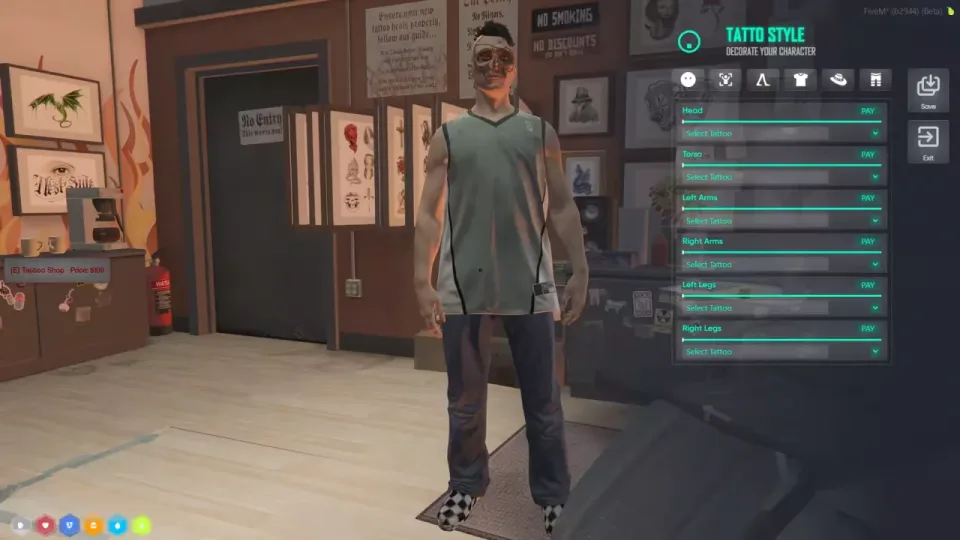 Illenium Appearance NoPixel Reskin for QBCore and ESX