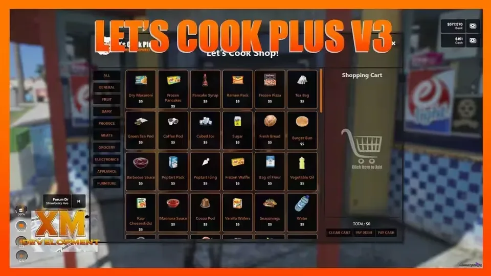 Lets Cook Plus: FiveM Cooking and Crafting Script