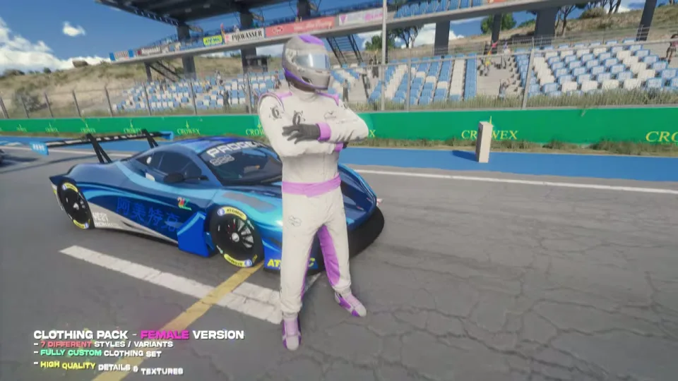 Raceday Clothing Pack for FiveM Racing Servers
