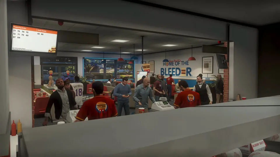 Burgershot MLO for FiveM, Five Los Santos Locations