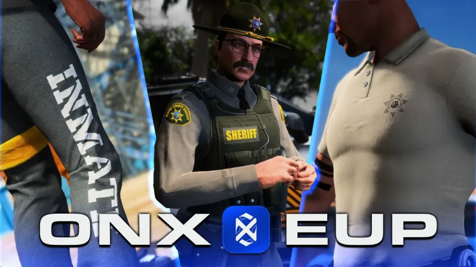 Lore Friendly Police and EMS EUP Pack with K9 Peds
