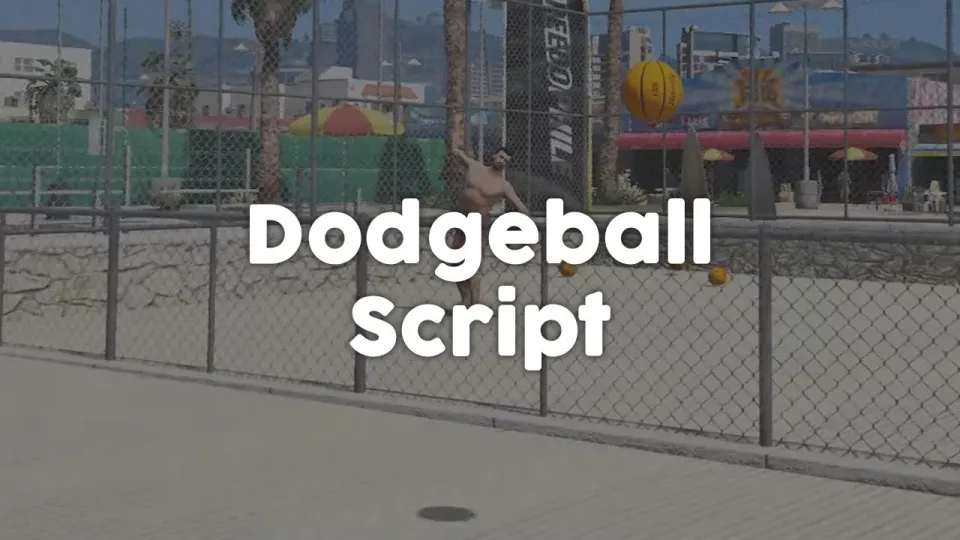 Free FiveM Dodgeball Script, 10 Player Standalone Arena