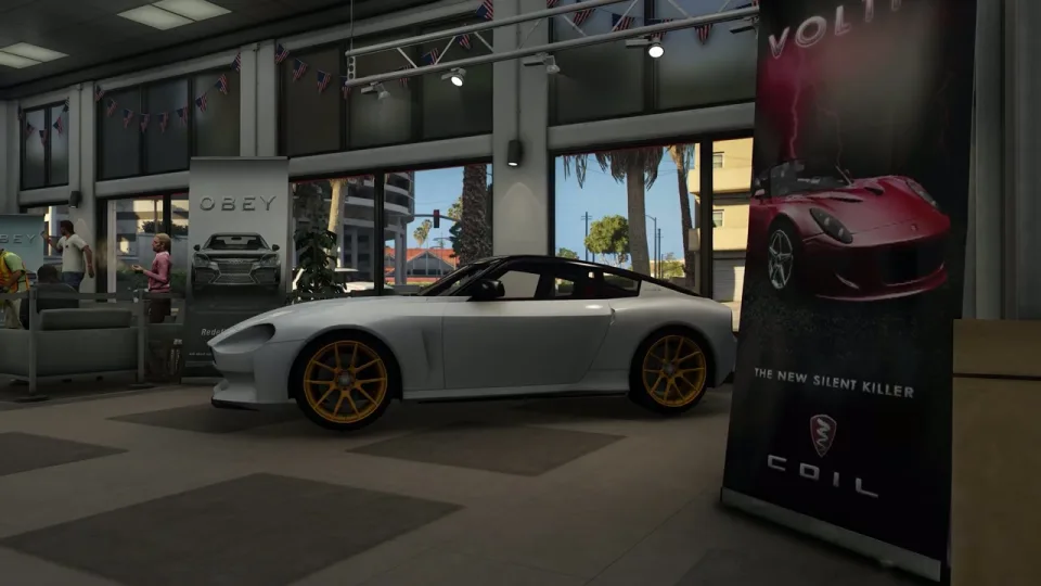 FiveM Car Dealership MLO on the Vespucci Strip