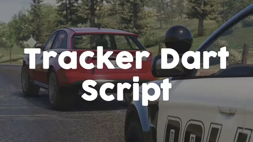 Police Tracker Dart Script for FiveM Pursuits