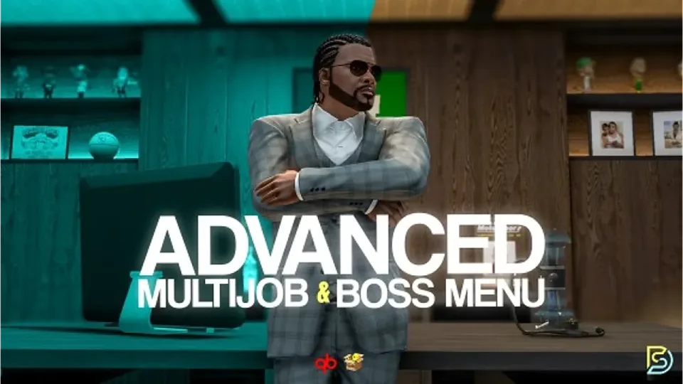 QBCore Multijob & Boss Menu with In-Game Job Applications