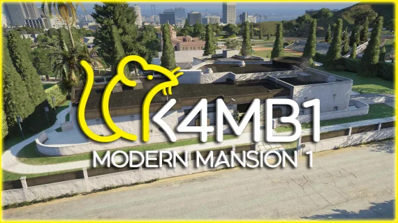 Modern Mansion 1 MLO for FiveM by K4MB1