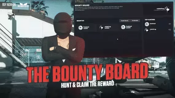 Free FiveM Bounty Board Script (ESX, QBCore, Qbox)