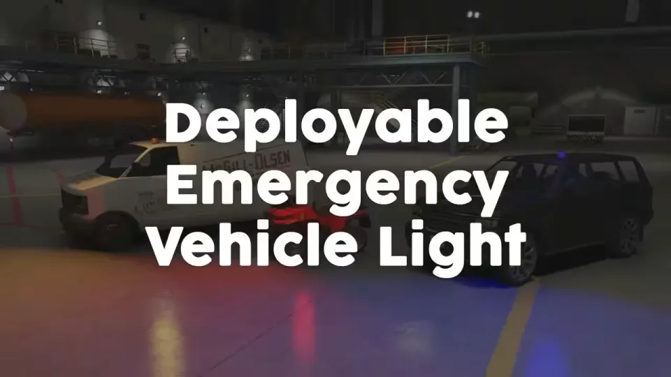 Deployable Emergency Light Script for FiveM