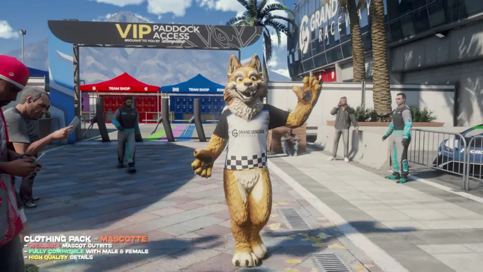 Raceday Clothing Pack for FiveM Racing Servers