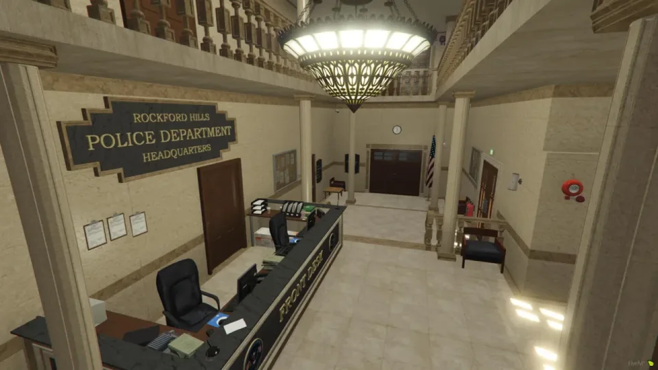 5 Floor Police Station MLO, Rockford Hills PD