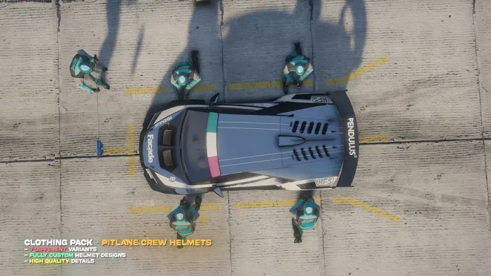 Raceday Clothing Pack for FiveM Racing Servers