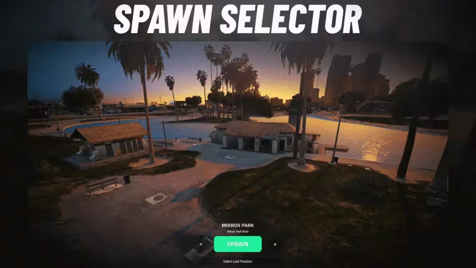 VMS Spawn Selector for QBCore & ESX