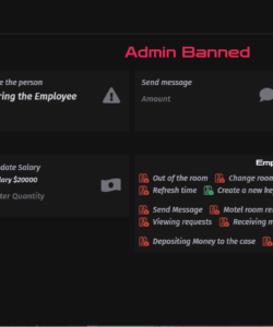 Motel Script | Owner, Customer, Employee Systems